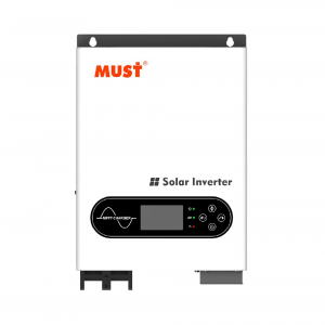 Inversor Must Solar 1600W PV18-1612 ECO, con MPPT de 80A, entrada FV hasta 400V y compatibilidad con baterías de litio y plomo-ácido