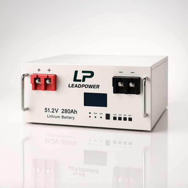Batería de litio 14kWh LeadPower para sistemas solares con tecnología LiFePO4