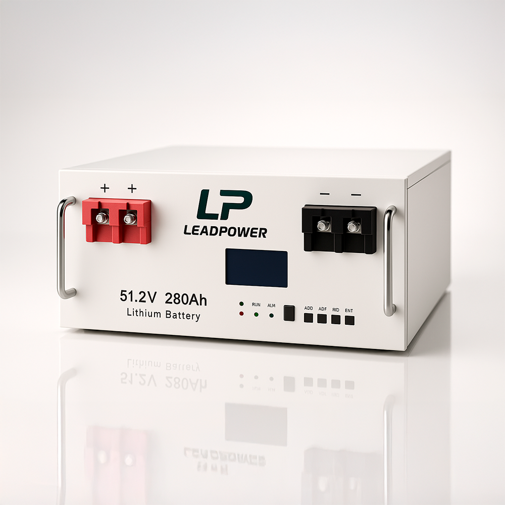 Batería de litio 14kWh LeadPower para sistemas solares con tecnología LiFePO4