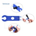 Conector MC4 para instalaciones solares, resistente y eficiente.
