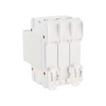 Protección contra sobretensiones 3P para sistemas solares DC 1000VDC 20kA-40kA, protegiendo tus paneles e inversores de picos de voltaje.