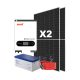 KIT SOLAR 3000Wh/Día con paneles, batería e inversor Must Solar