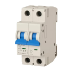 Interruptor DC 2P 63A hasta 600VDC para protección de sistemas fotovoltaicos.