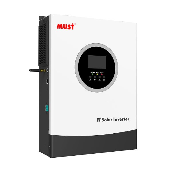 INVERSOR MUST SOLAR 3600W 24V con controlador MPPT de 100A y monitoreo WiFi