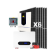 Kit solar Fotovoltaico 6kW 48V con paneles Sunshine 630W y baterías LiFePO4